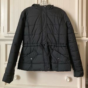 NWOT Juniors Arizona Jean Co Hooded Puffer Jacket L
